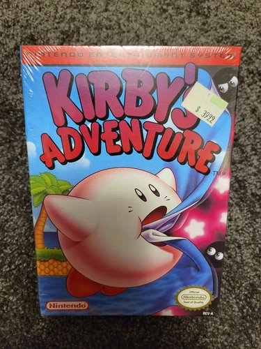 Kirby's Adventure NES BRAND NEW SEALED (NTSC U/C)