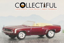 CHEVROLET CAMARO 1969 - JOHNNY LIGHTNING 2003 - MAROON *COMBINE & SAVE* 🔥923