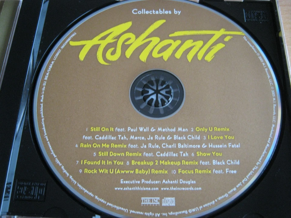 "Collectables By Ashanti" (2005) Remixes Ja Rule Method Man "Rock With You "u.a. - Bild 3 von 3