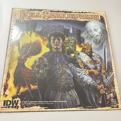Sealed Kill Shakespeare Board game from IDW Games