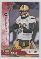 2018 Upper Deck CFL Red 136/150 Aaron Grymes #31 n1u