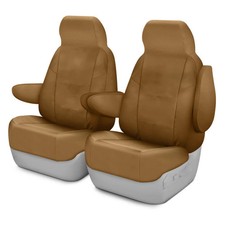 For Chevy Suburban 25-26 Polycotton Drill 1st Row Tan Custom Seat Covers For Chevy Suburban 25-26 Polycotton Drill 1st Row Tan Custom Seat Covers