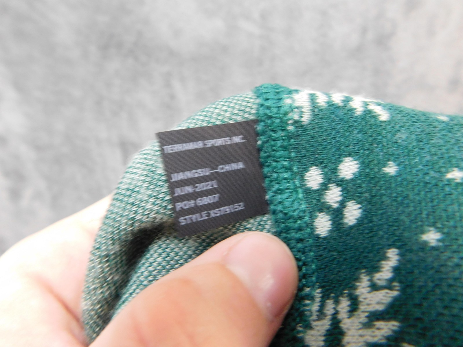 Terramar Merino Woolskins Base Layer Set Mens XL Green Snowflake Thermal