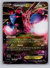 Hydreigon EX 62/108 Holo EX Rare Roaring Skies Pokemon Damaged on eBay