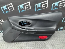 OEM 1997-2004 CORVETTE C5 DOOR PANEL RIGHT FRONT PASSENGER BLACK LEATHER