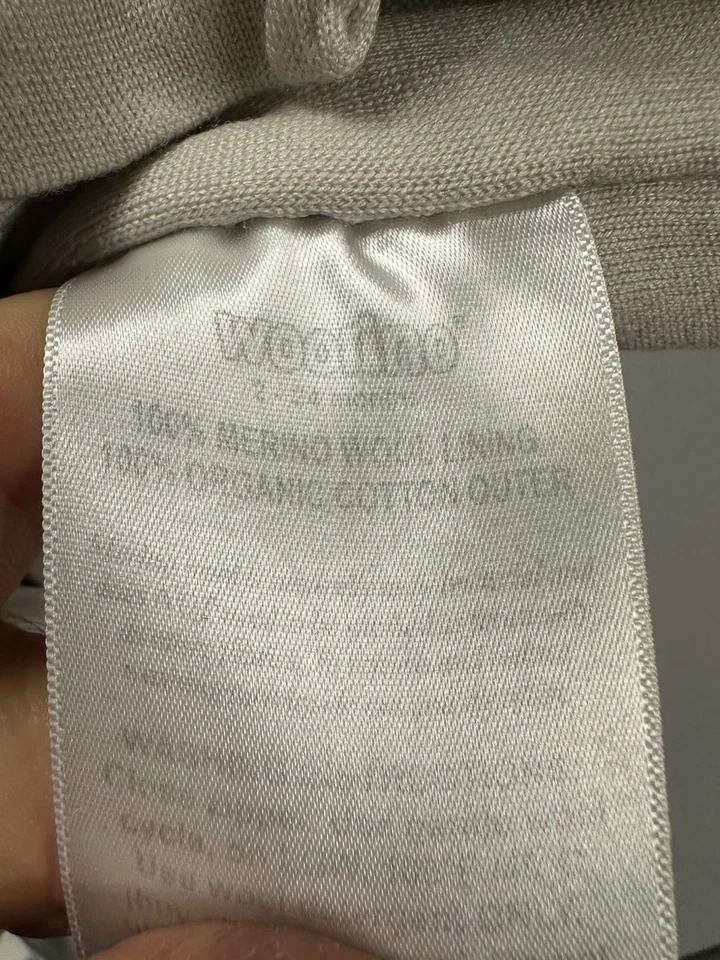 Woolino Toddler Sleeping Sack 4 Season Merino Wool Baby Sleep Bag 2-24 months - Image 3 of 4