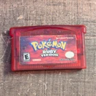 Nintendo Pokémon Ruby Version Game Boy Advance RPG Multiplayer NTSC-U/C