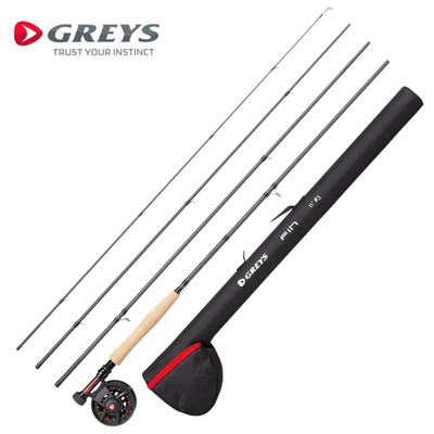 GREYS Fly Fishing Rod-Reel-Line Combo FIN Euro Nymph 10F 3W