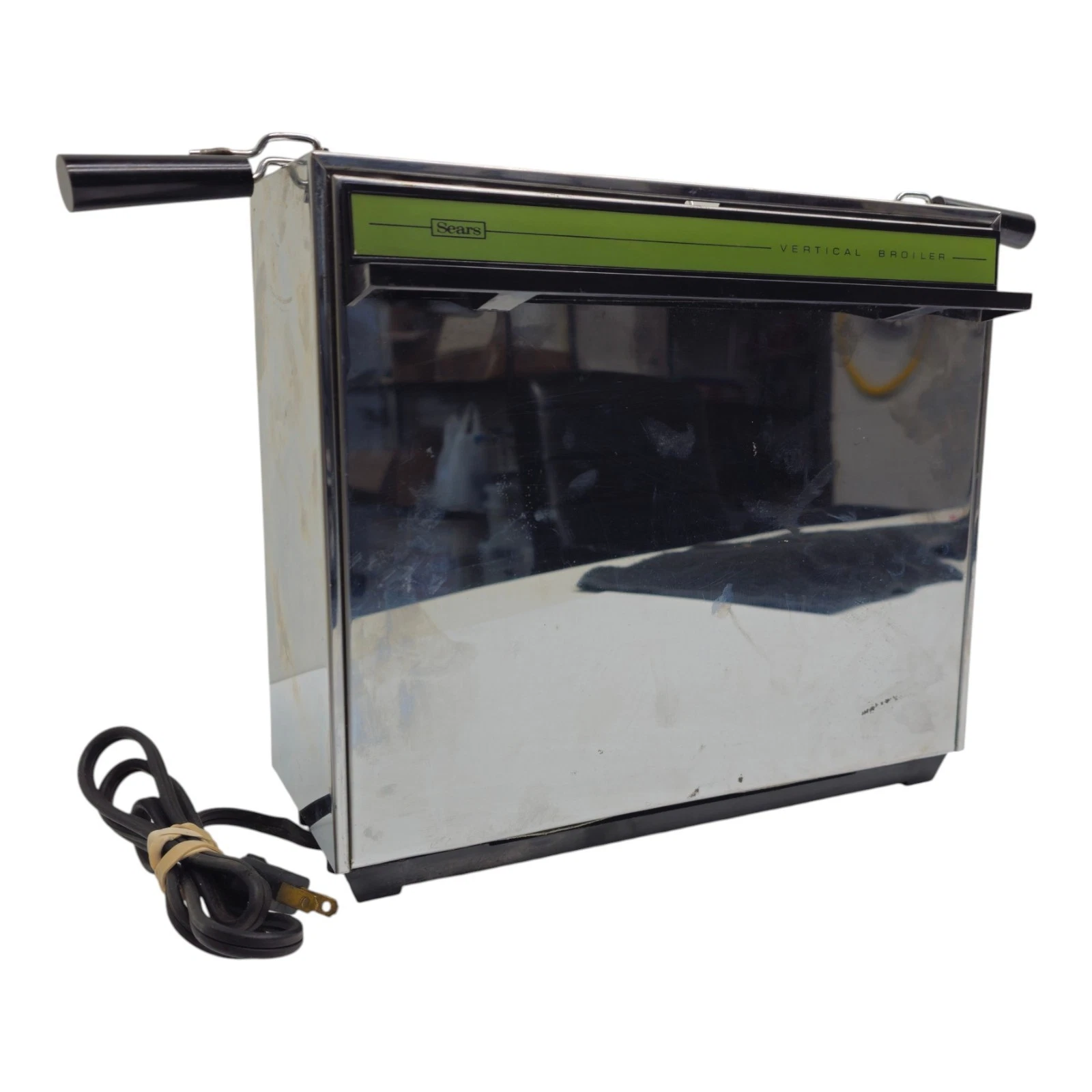 Sears Vertical Broiler 620 69160 Stainless Countertop Grill Vintage Electric