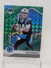 2021 PANINI MOSAIC SAM DARNOLD GREEN MOSAIC PRIZM #155