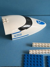 LEGO City #7723 - Police Pontoon Plane - Parts ONLY As Shown - Read Description!