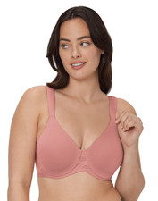 Bali Coolest Smoothing Underwire Convertable T-Shirt Bra DF4580 Rose Tea 40D NWT