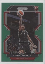 2022 Panini Prizm WNBA Green Prizm Kierstan Bell #191 Rookie RC 0x1