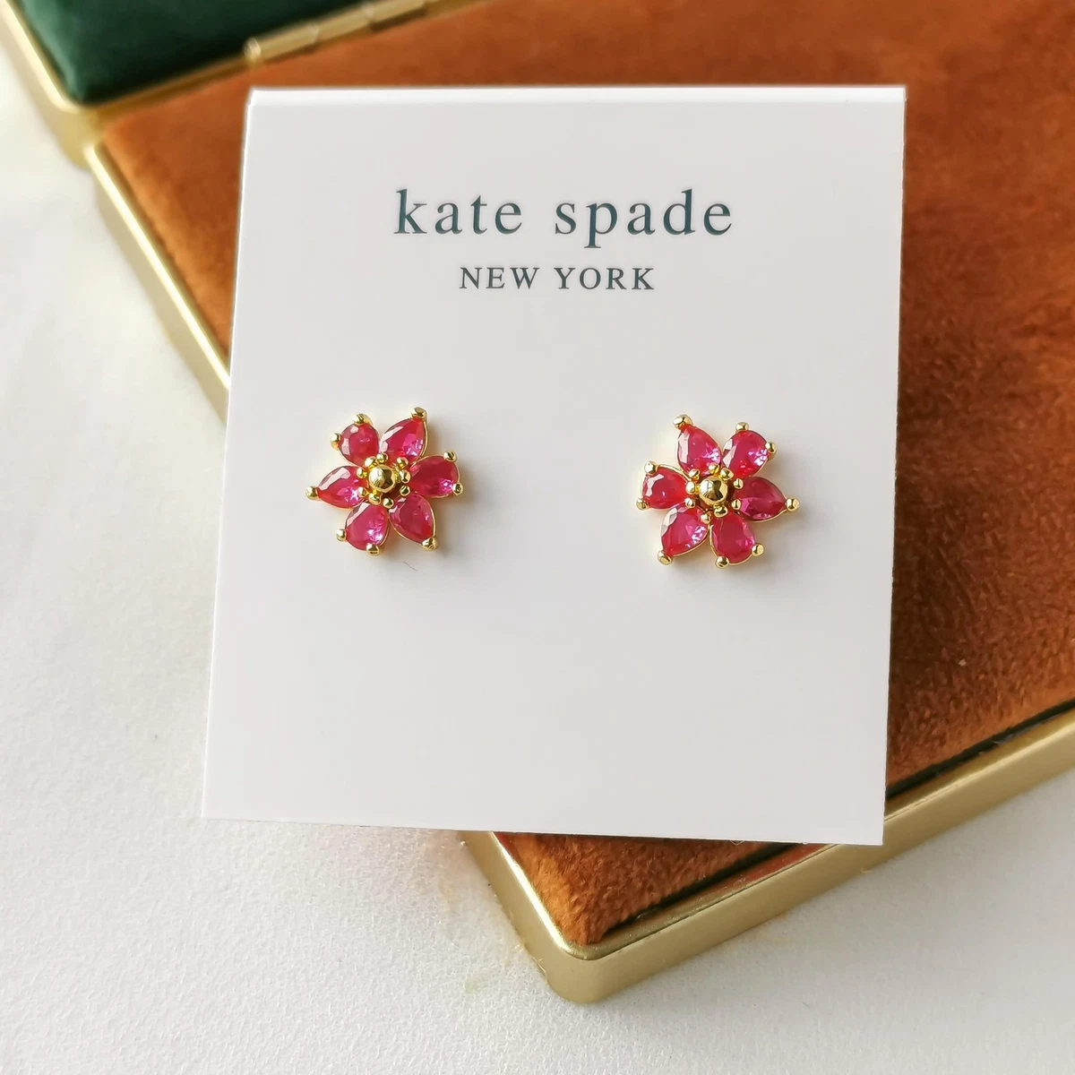 Kate spade on sale first bloom earrings