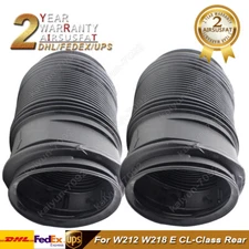 2 Rear Air Suspension Spring Dust Cover Boot for W212 W218 E CL Class 2123200625