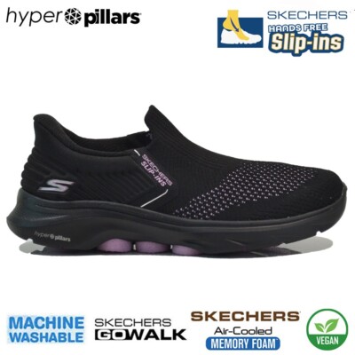 DAMEN SKECHERS SLIP INS MEMORY FOAM GO WALK RUNNING WALKING SCHUHE SNEAKER GRÖßE