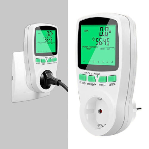 Strommessgerät Steckdose Zur Einspeisemessung Mini PV-Anlage Mini Solaranlage* - Bild 1 von 12