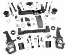 Rough Country 6" Lift Kit N3 Shocks for 12-18 Ram 1500, 19-24 1500 Classic 4WD