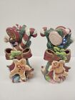 Vintage Fitz and Floyd Candleholders