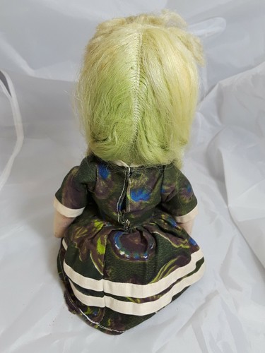 Vintage Celluloid Face Dutch Girl Circa 1950's 16" Tall - Picture 11 of 12