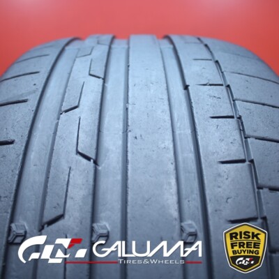 1 (One) Tire Continental SportContact 6 255/40R21 255/40/21 No Patch STAR #83418