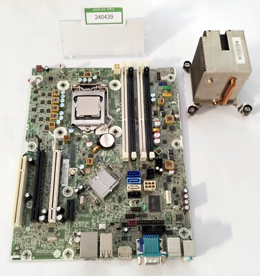 Mainboard für HP Compaq Elite 8200 SFF inkl. CPU Intel i3-2100 / 611834-001
