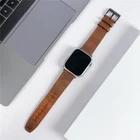 For Apple Watch 11 10 9 8 7 6 5 SE Retro Leather Band Strap 44/41/45/42/46/49mm