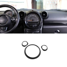 Cubierta de CA de navegación para consola central de fibra de carbono para Mini Countryman R60 13-2016
