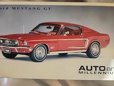 2006 Autoart Ford Mustang GT オートアート 1/18 AUTOART 2006 FORD MUSTANG GT CONVERTIBLE , RED , NEW