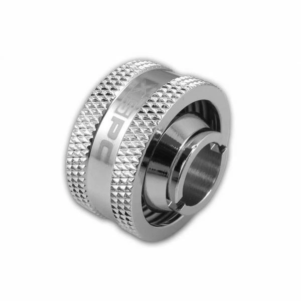 XSPC G1/4 to 1/2 ID 3/4 OD Compression Fitting V2 - Chrome (8 Pack) - Image 2 of 4
