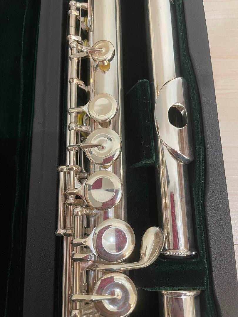 Pearl flute 505 【動作未確認】 Pearl Quantz Series 505E Student Flute with Curved Headjoint