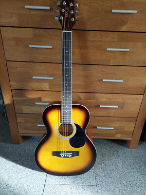 Stagg  Gitarre mit Tragetasche Westerngitarre
