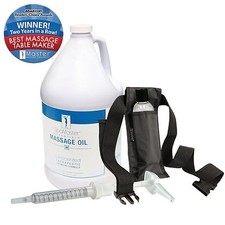 Master Massage 100 Natural Spa Hypoallergenic Water Soluble 1 gallon Oil Kit