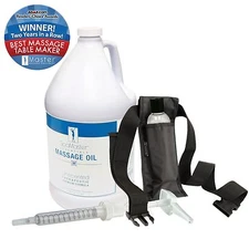 Master Massage 100% Natural Spa Hypoallergenic Water Soluble 1 gallon Oil Kit