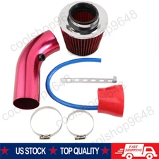 3" Aluminum Alloy Car Pipe Turbo Induction Pipe Cold Air Intake Filter Kit