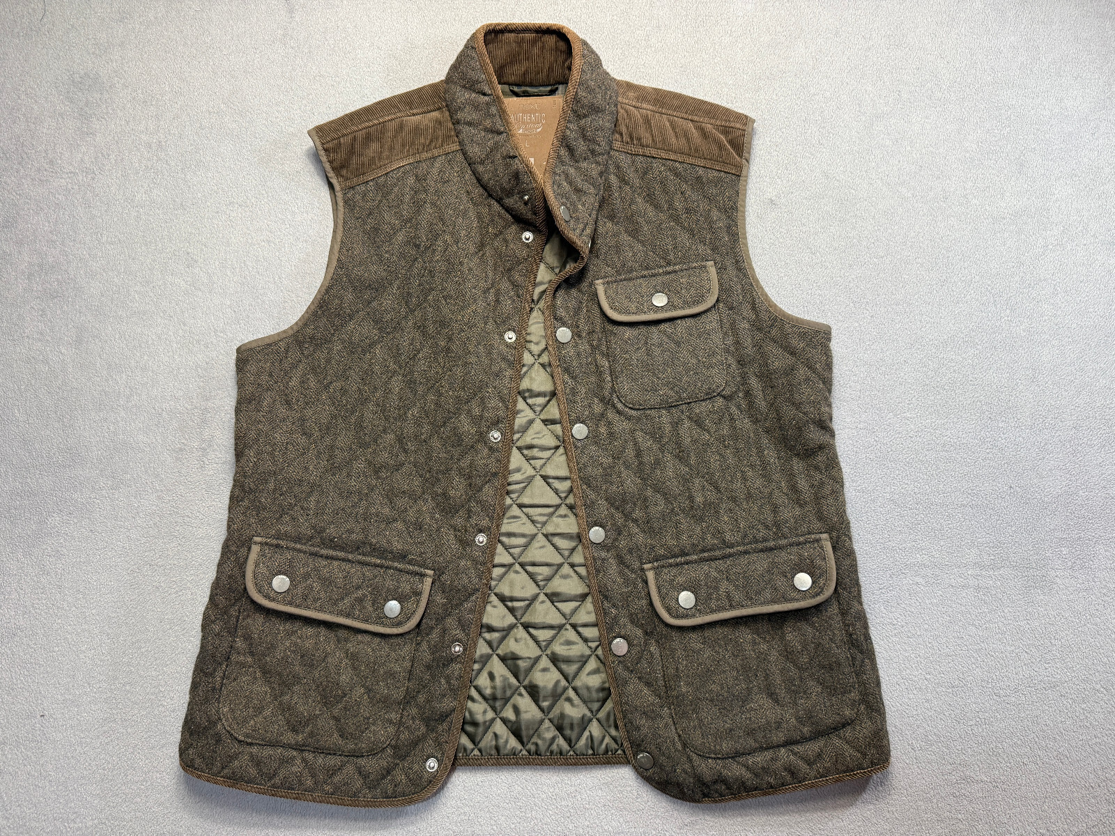 NEXT Authentic Custom Designed Wool Blend Vest Wa… - image 1
