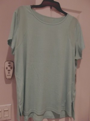 TEK GEAR TOP PLUS SIZE Light  GREEN    SIZE XXLj