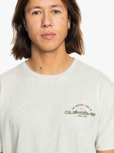 Quiksilver Arched Type Camiseta Hombre Abedul EQYZT07717 WDW0 S -XXL - Imagen 2 de 3