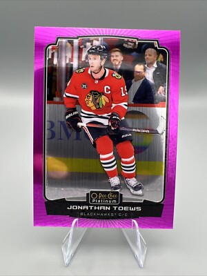 2022-23 O-Pee-Chee Platinum - Matte Pink #155 Jonathan Toews