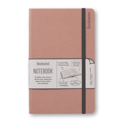 Bookaroo Notebook A5 Journal - Blush