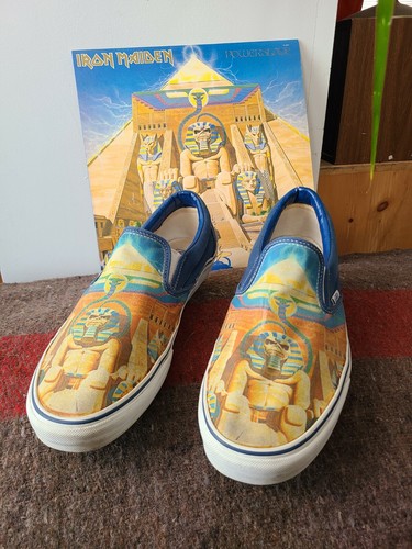 vans iron maiden shoes