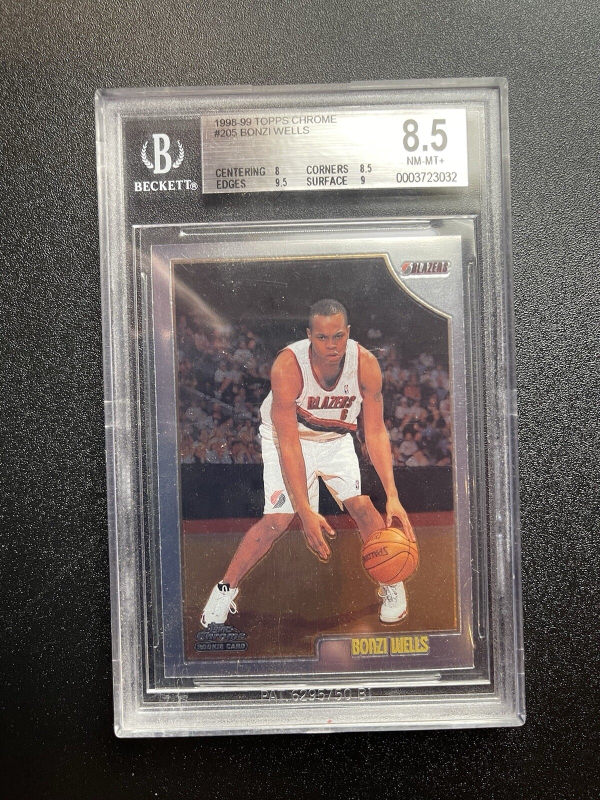 1998-99 Topps Chrome - Refractor #205 Bonzi Wells (RC)