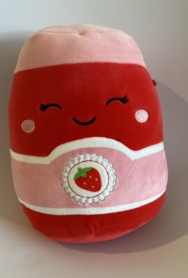 Squishmallows JANNA The Strawberry Jam Soft Stuffed Cuddly Plush 7.5 