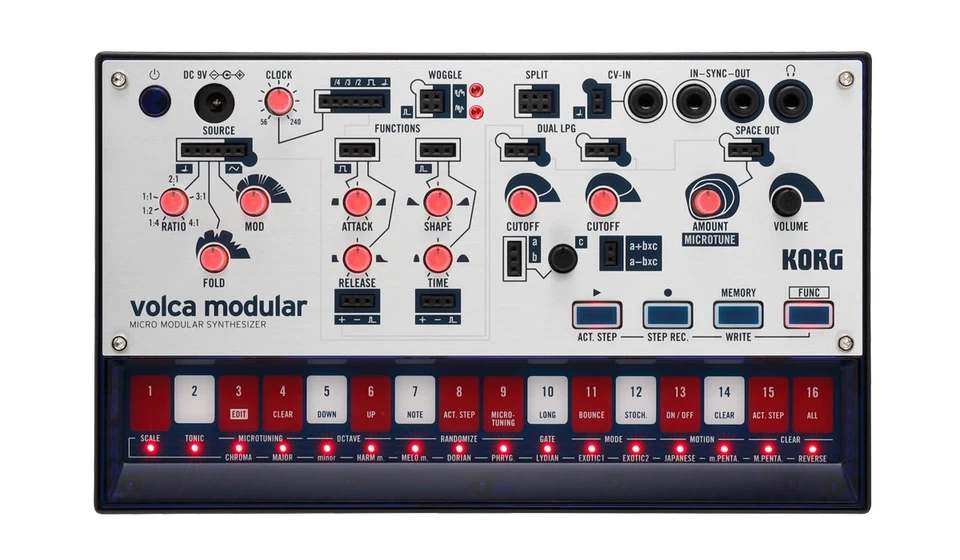 Korg Volca Modular Micro-Modular Synthesizer. - Image 3 of 4
