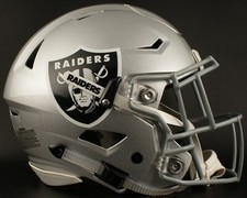 LAS VEGAS RAIDERS NFL Riddell SPEEDFLEX Authentic Gameday Football Helmet