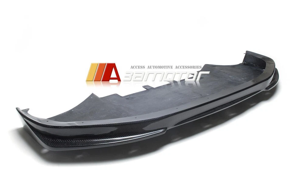 Alerón labial delantero de fibra de carbono estilo M para parachoques Nissan GT-R R35 CBA 2009-2011 Foto 3 de 4