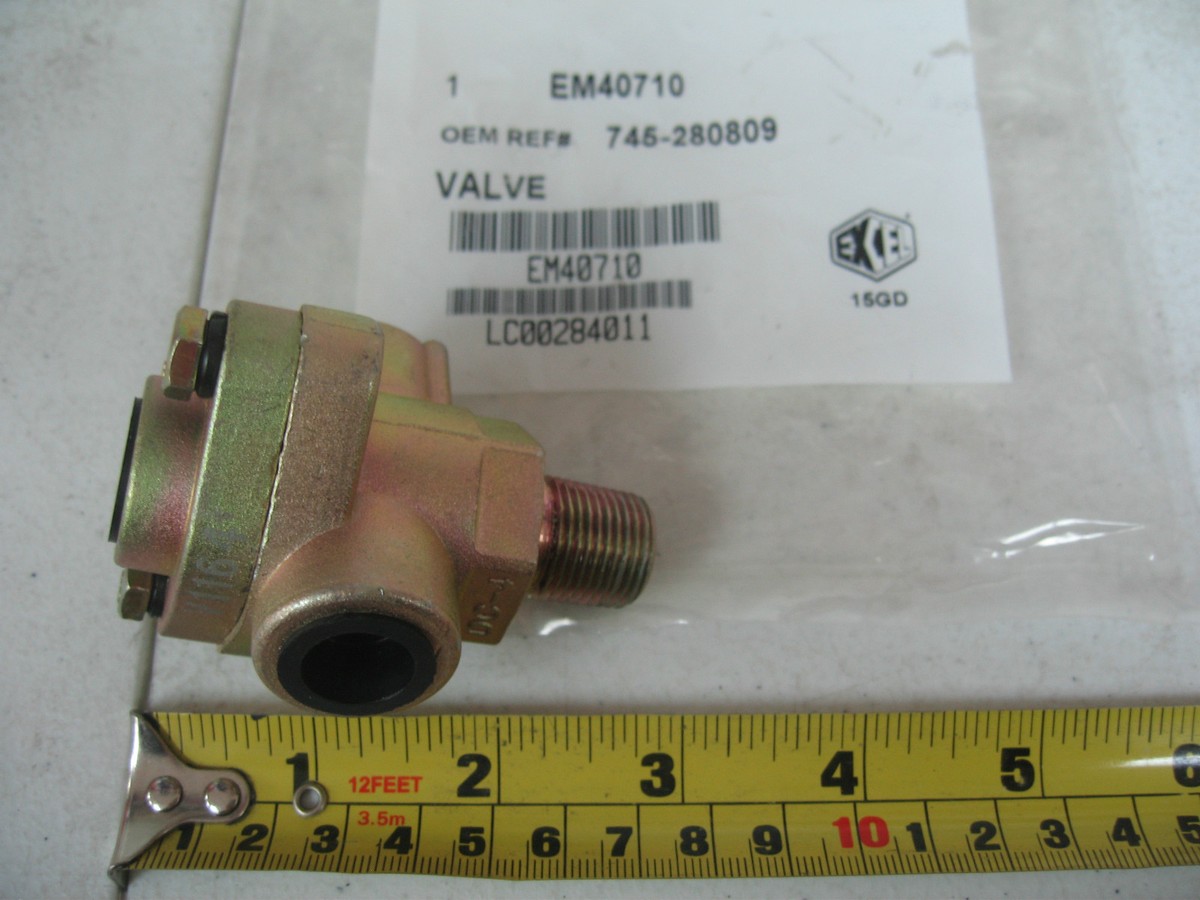 TOMIX 8712 DC4 Style Check Valve Excel # EM40710 Ref# Bendix 280809