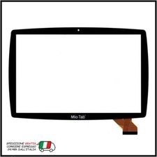VETRO TOUCH SCREEN 10,1" LISCIANI MIO TAB 10" SMART KID TUTOR NERO