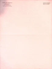 Aransas Pass Harbor Co Letterhead Vintage