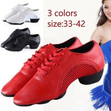 Donna Scarpe da Ballo Valzer Sala Latino Rumba Tango Morbido Fondo Similpelle